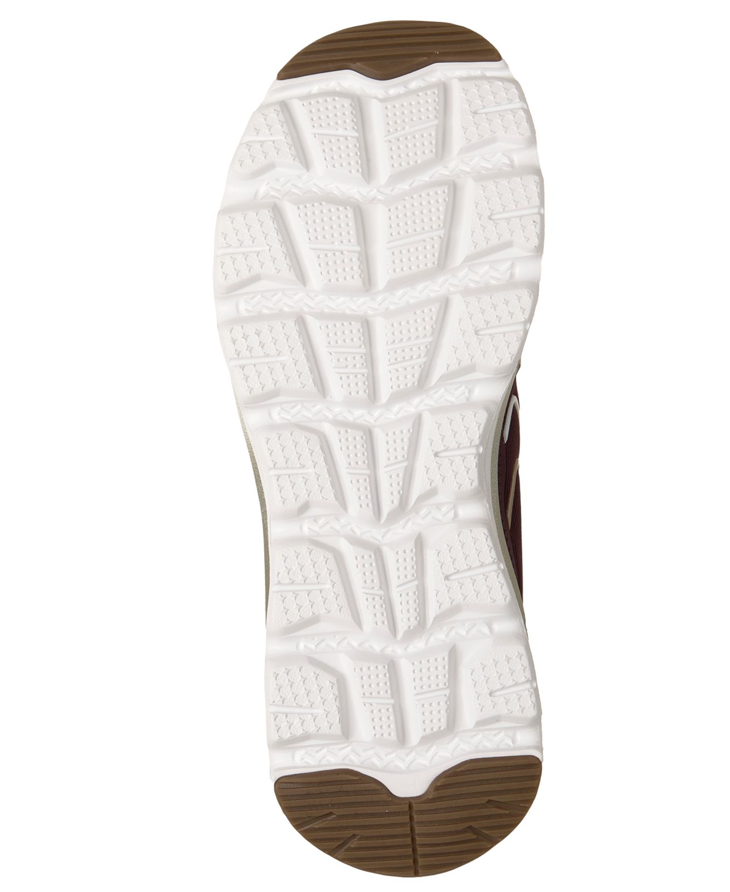 Женские кроссовки Skechers Glide-Step Sole Slip-Ins Athletic Walking Sneakers 180272W, цвет: Бордовый — фото 6