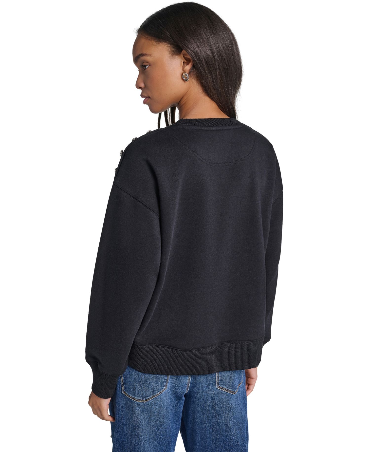 Women's Graphic Crewneck Pullover Sweatshirt