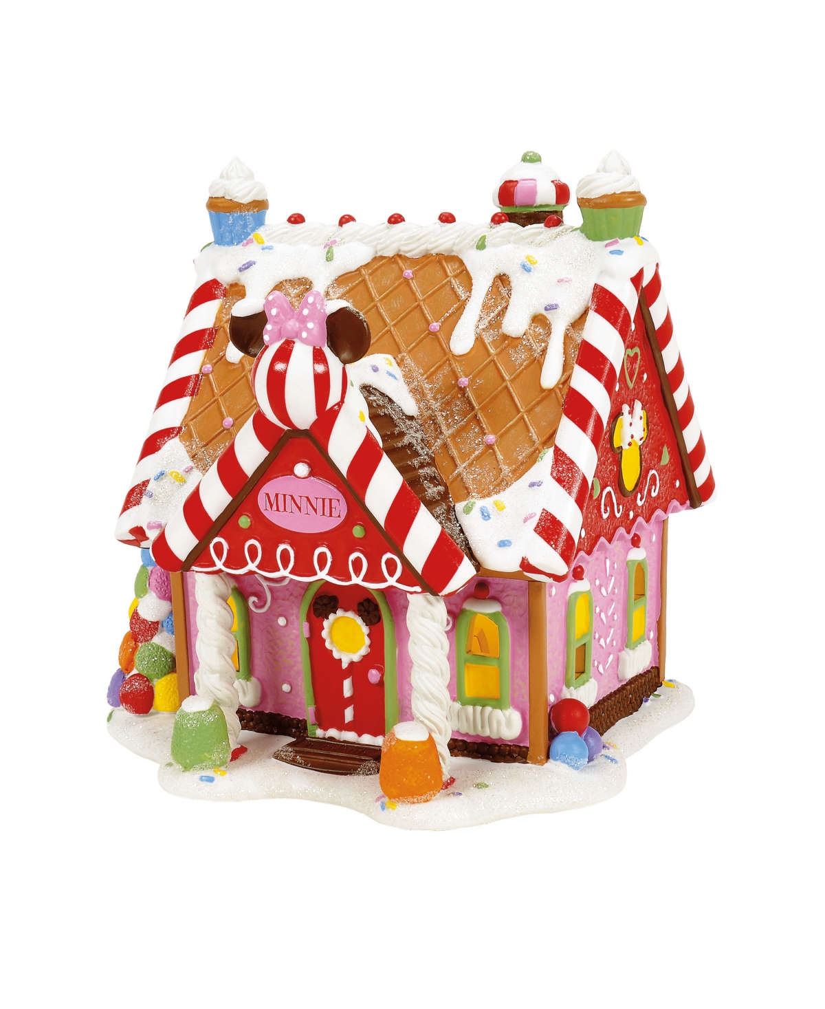 Department 56 Minnie's Peppermint Villa Figurine