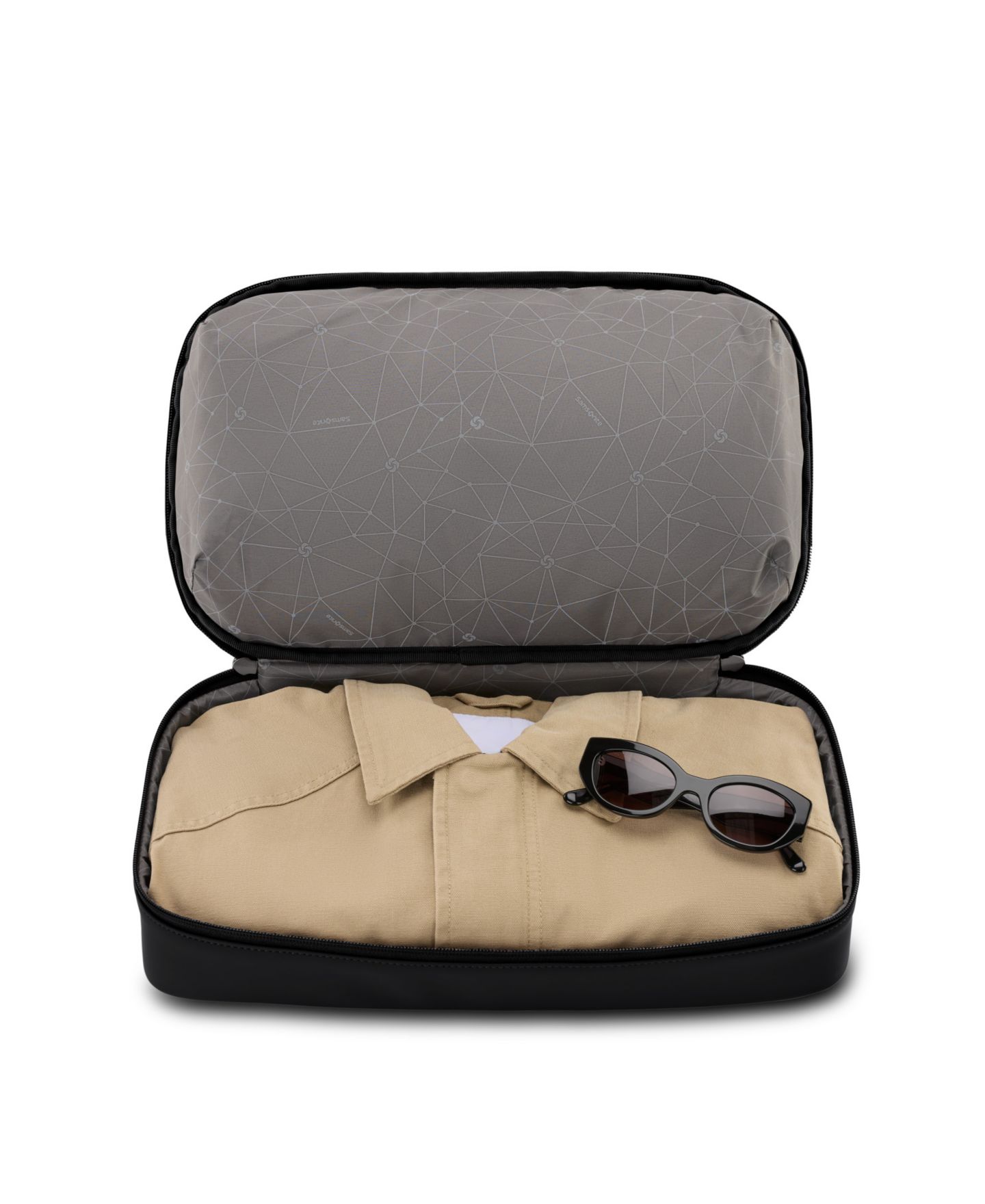 Сумка Samsonite Better Than Basic Mini Drop-Bottom Weekender Duffel, цвет: Чёрный — фото 7