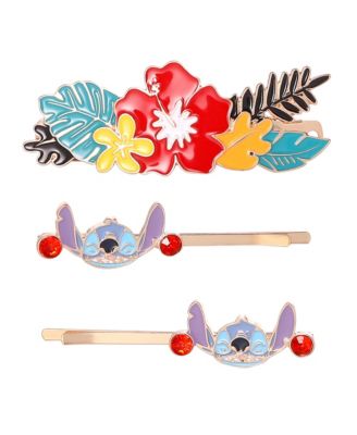 Stitch Barrette and Bobby Pins Set 3-Piece Official License