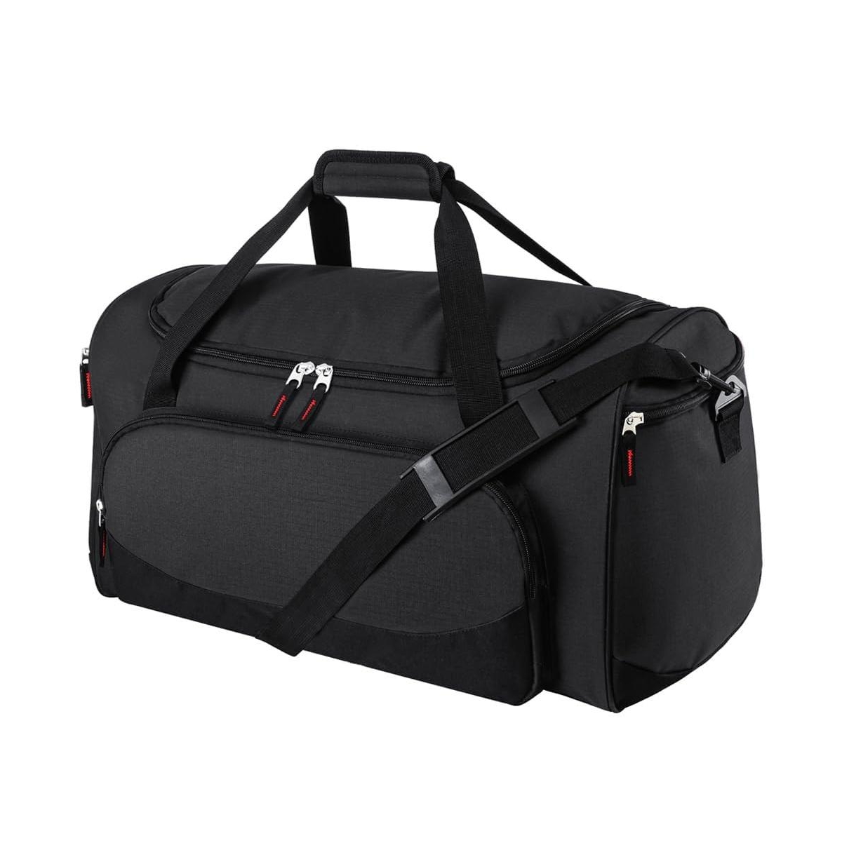 Furlihong 50L Large Duffle Travel Gym Bag Multi Pocket Organizer Versatile Carry