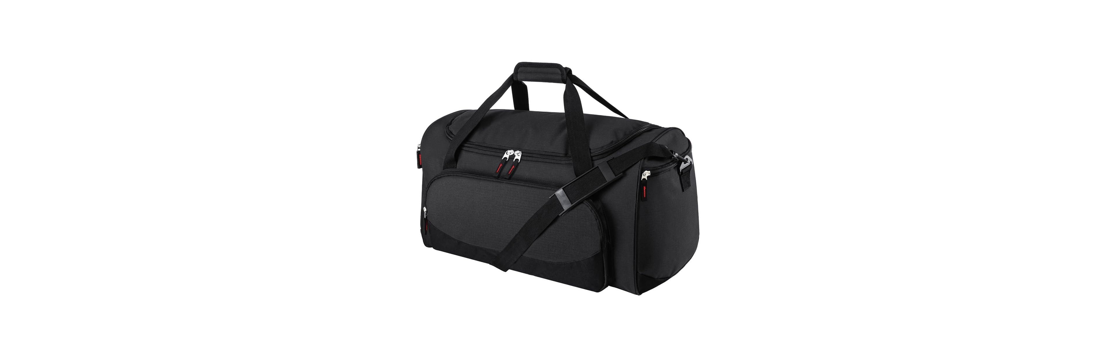 Furlihong 50L Large Duffle Travel Gym Bag Multi Pocket Organizer Versatile Carry
