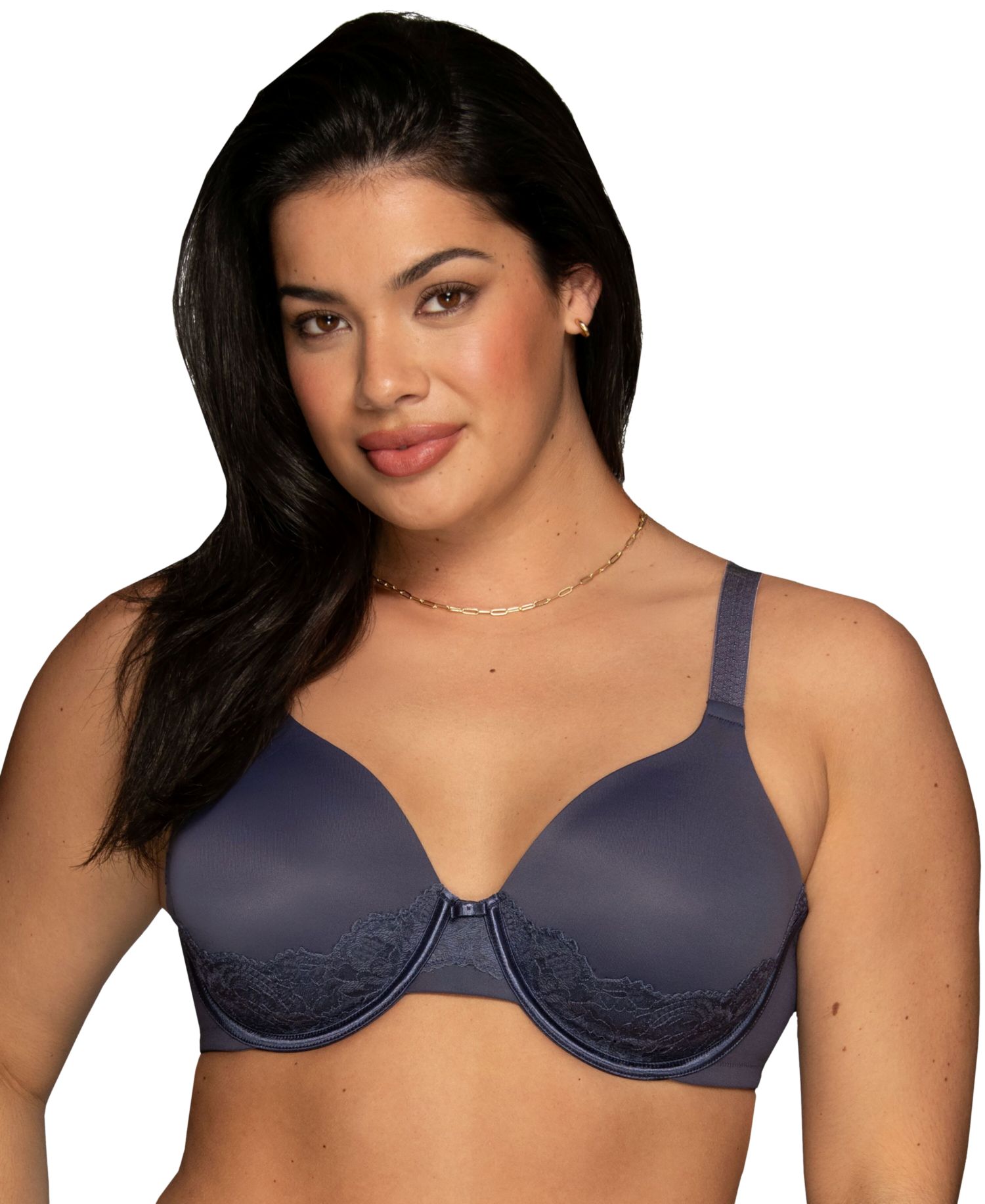 Women's Beauty Back Full Figure Underwire Lace Bra, 76382