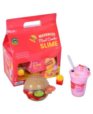 Maxables Meal Scented 3-Piece Slime Set, Ages 5+