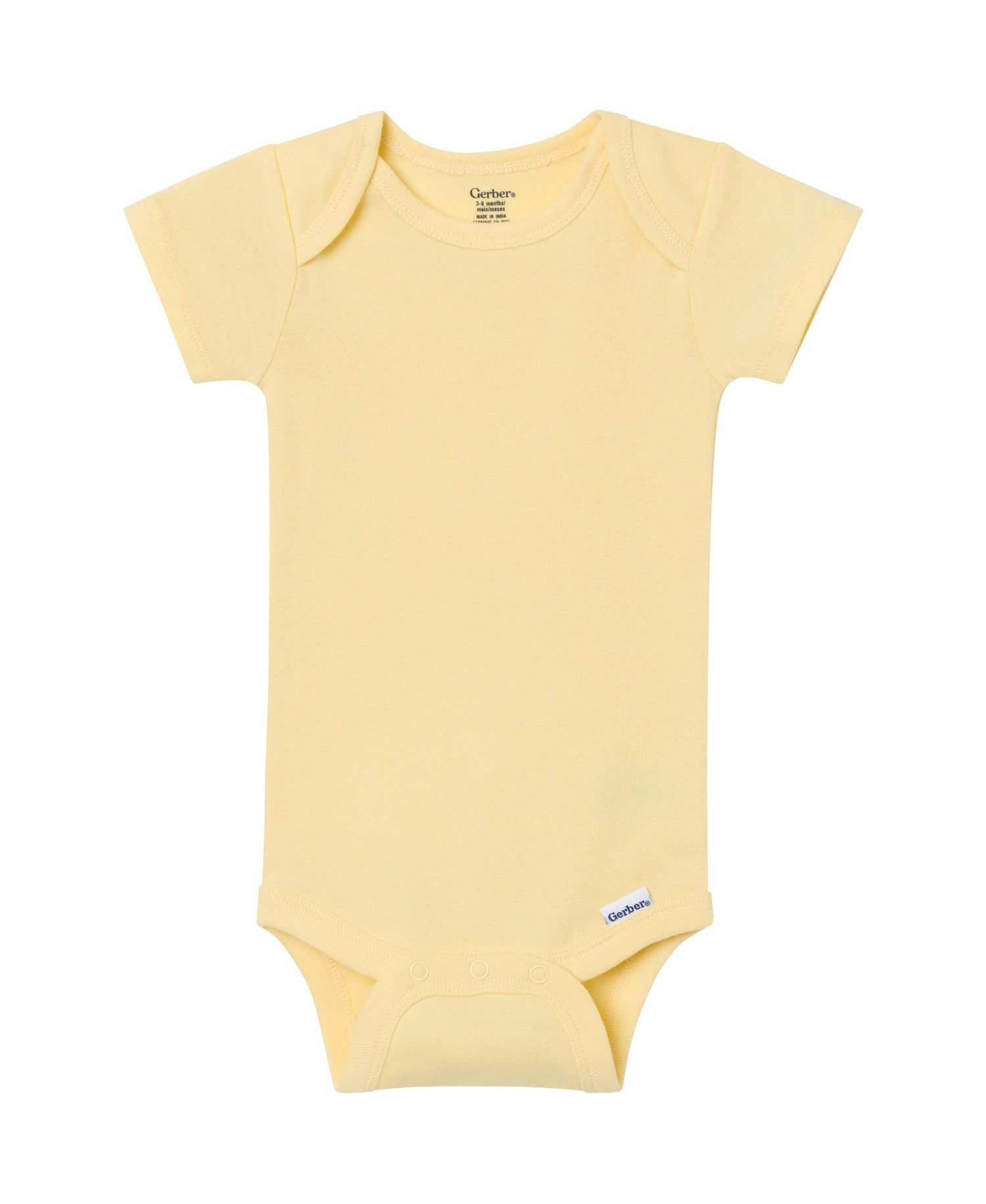 Baby (0-3 M to 24 M ) 5-Pack Short Sleeve Bodysuits, Pastels