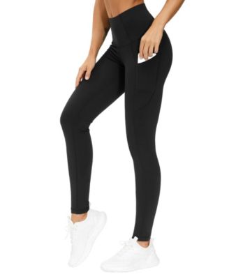 Women's Thick High Waist Yoga Leggings With Pockets Workout Compression Pants
