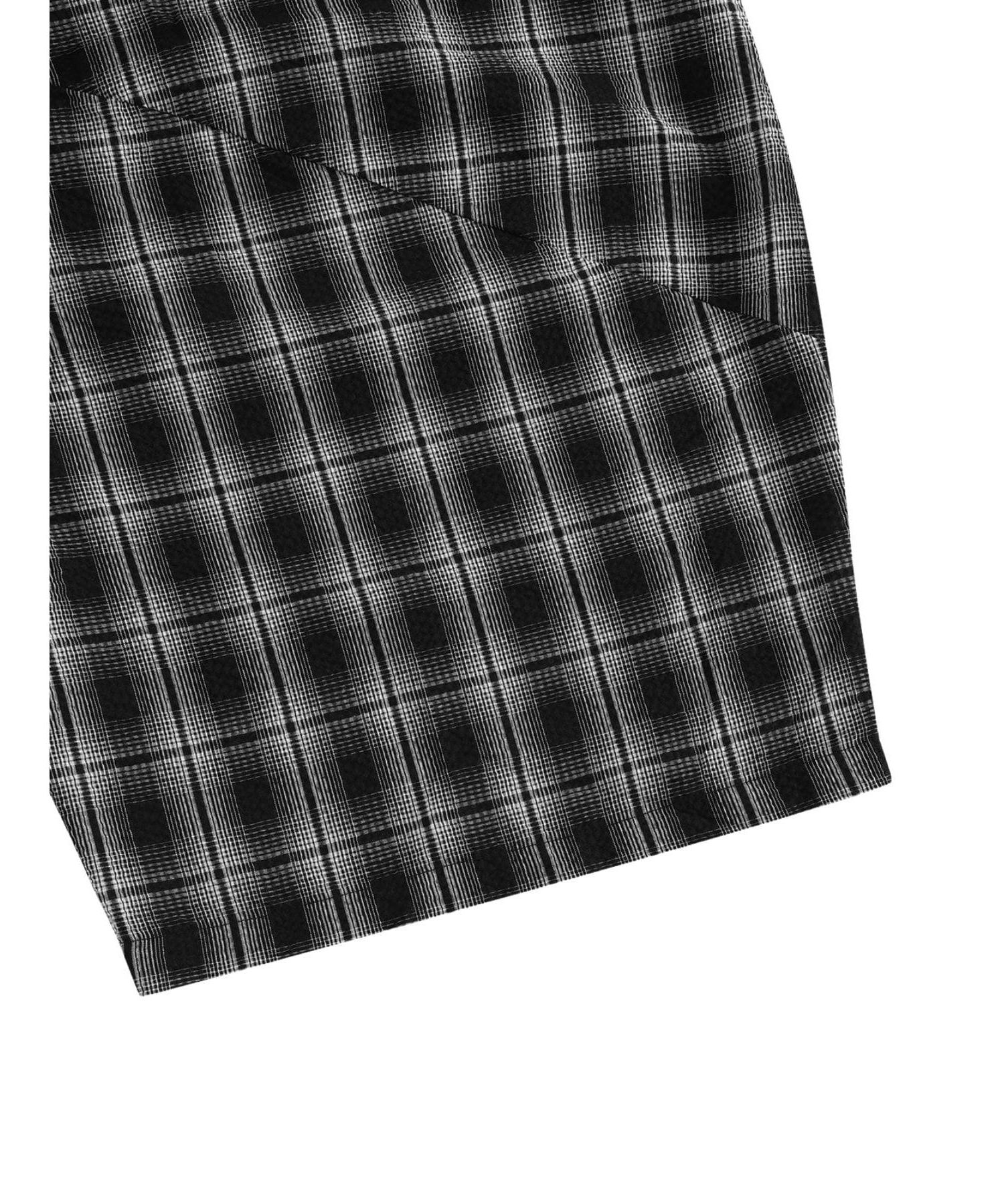 Women's Baggy Wide-Leg Plaid Sweatpants
