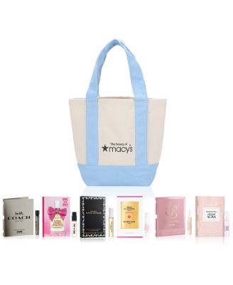 Free Created for Macy's Mini Tote with Fragrance Samples with $175 fragrance purchase