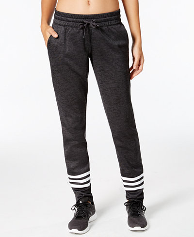 adidas 3-Stripe ClimaWarm Sweatpants - Women - Macy's