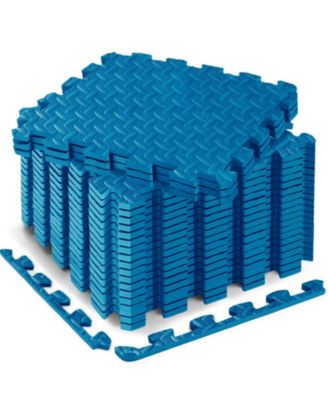 18 Pack Interlocking Eva Foam Floor Tiles Exercise Gym Mat Set
