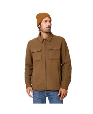 Men's Chill Out Corded-Fleece Full-Zip Sherpa-Lined Shirt Jacket