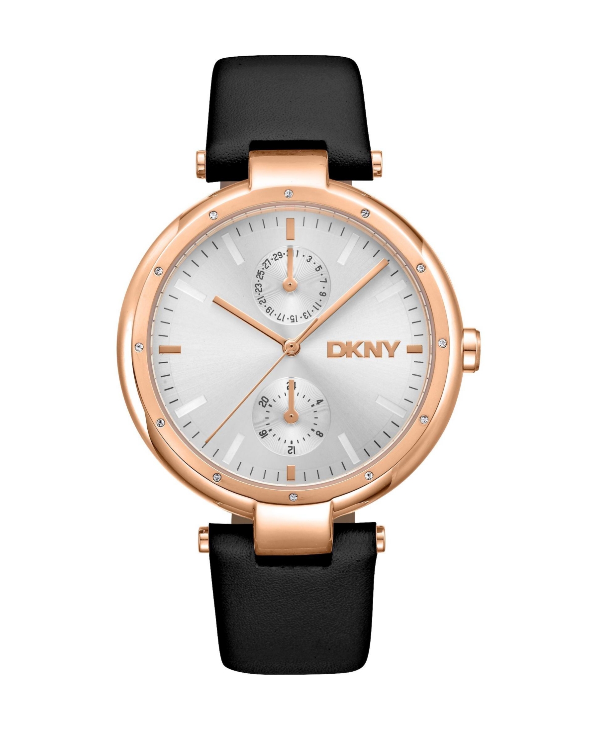 Dkny Women's Active Quartz Leather Strap Watch, 38mm