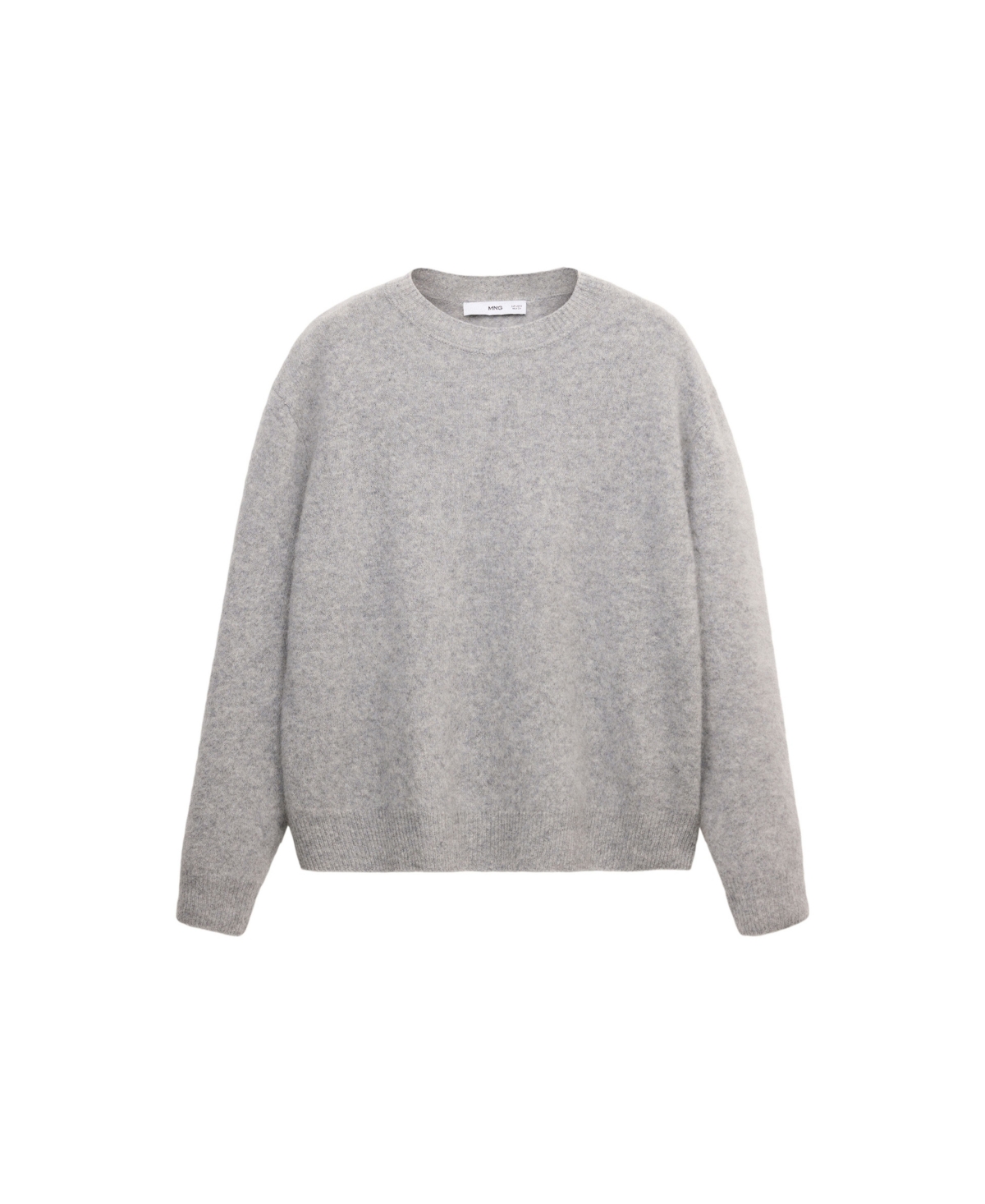Mango Women's Oversized Wool Crewneck Sweater