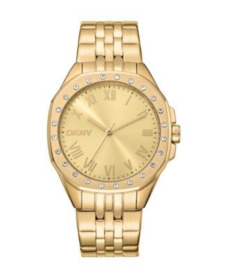 Women's Evening Quartz IP Stainless Steel Bracelet Watch