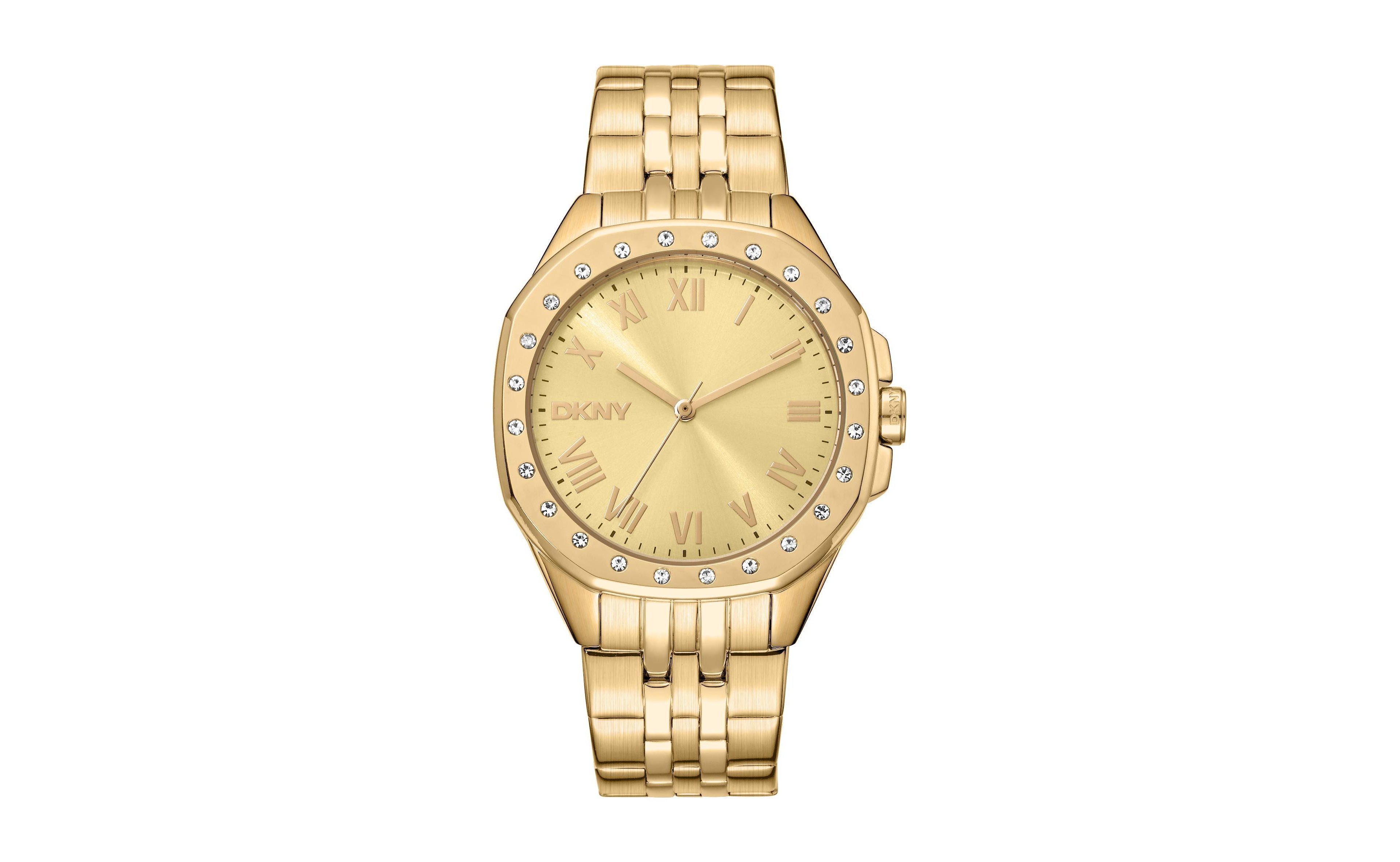 Dkny Women's Evening Quartz Ip Stainless Steel Bracelet Watch