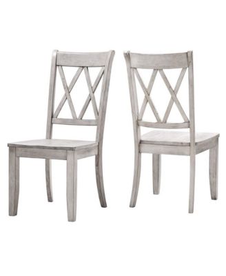 Lea Cross Back Dining Chair (Set of 2)