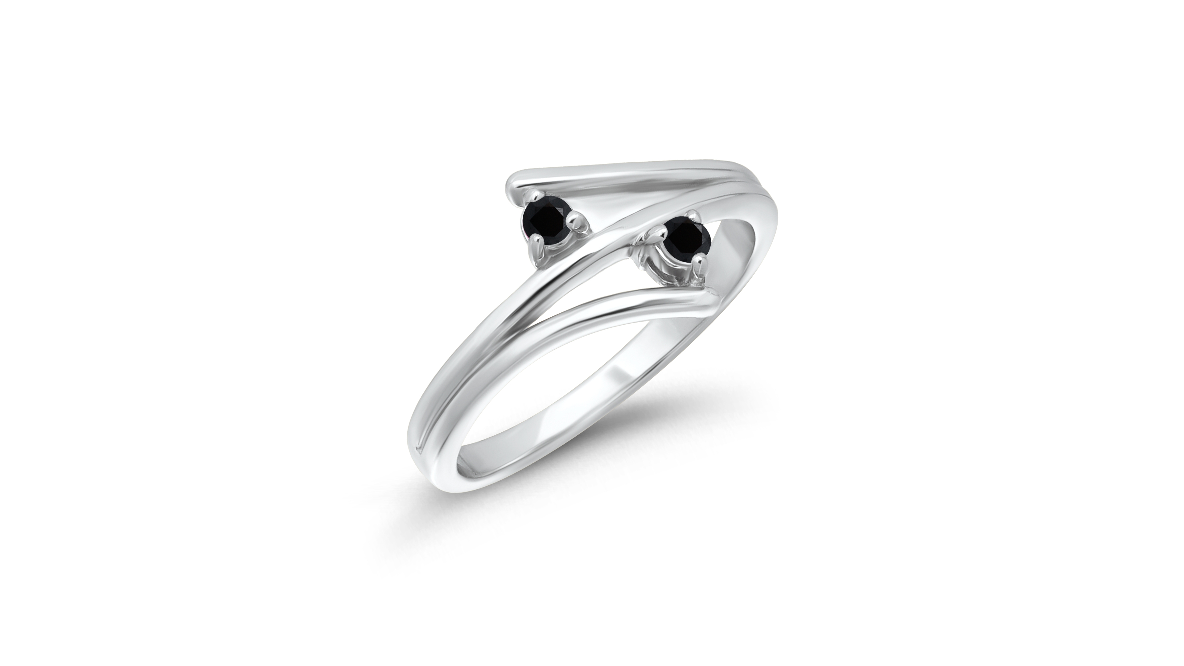 Macy's Black Cubic Zirconia Cocktail Ring