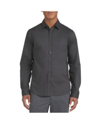 Men's Foster Long-Sleeve Point-Collar Printed Shirt