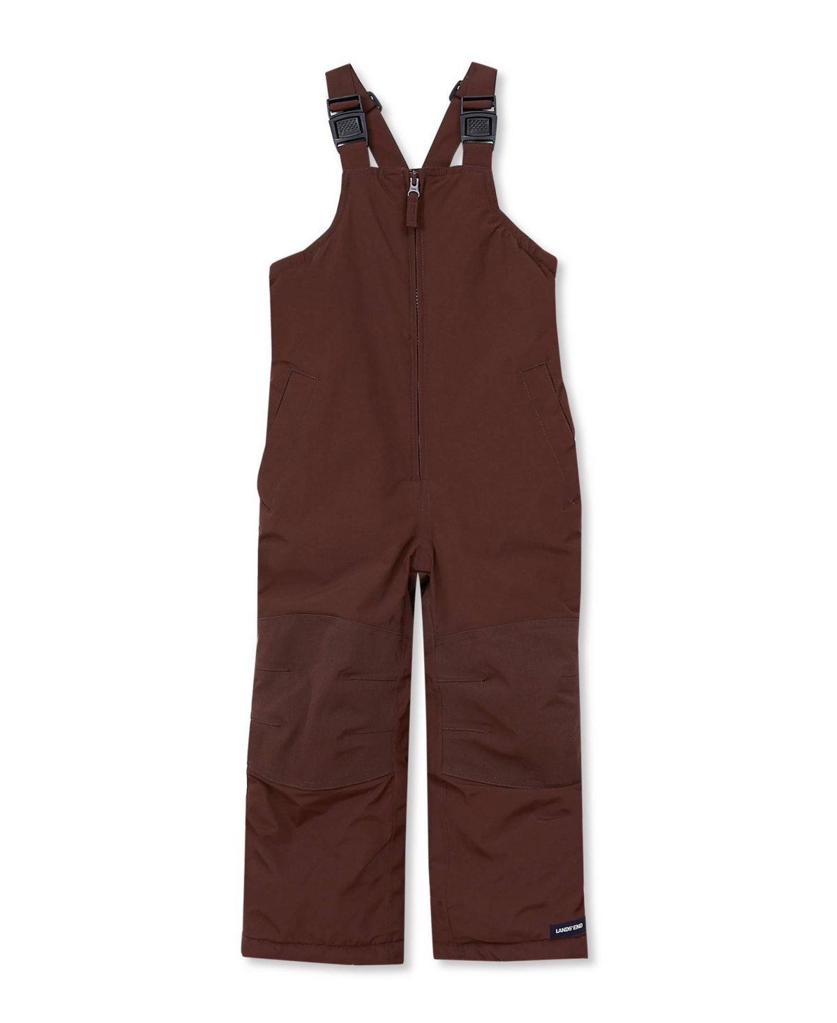 Lands' End Girls' 4-16 Squall Waterproof Insulated Snow Bibs - Chocolate brown