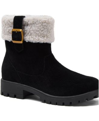 Women's High Pile Lugged Boots