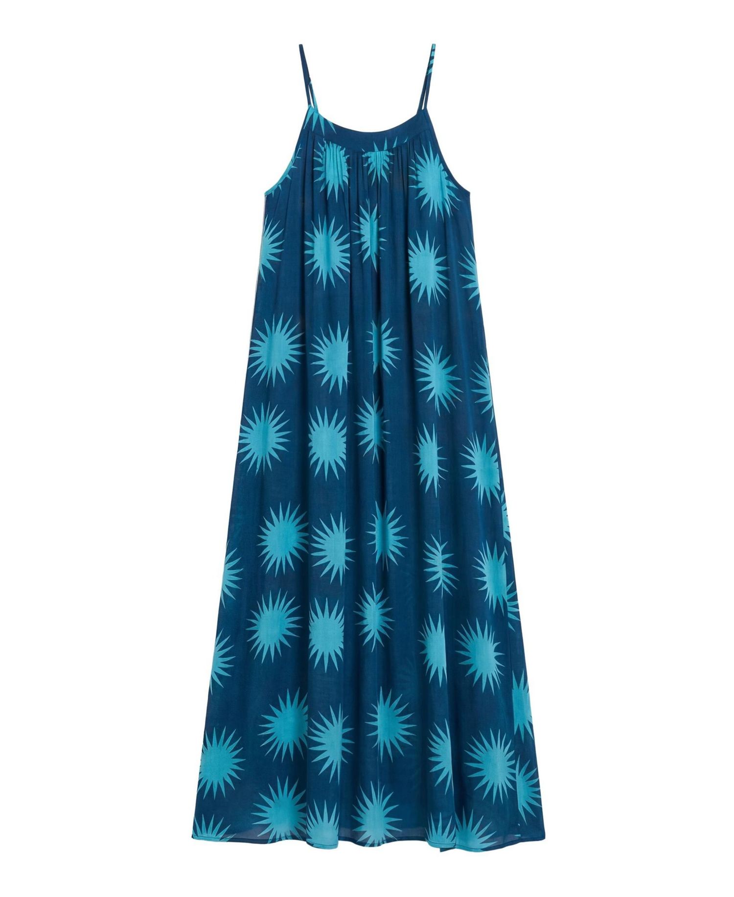Women's Soleil Printed Strappy Maxi Dress