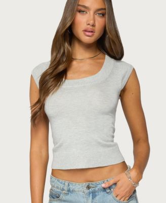 Women's Somin Knit Scoop Neck Top