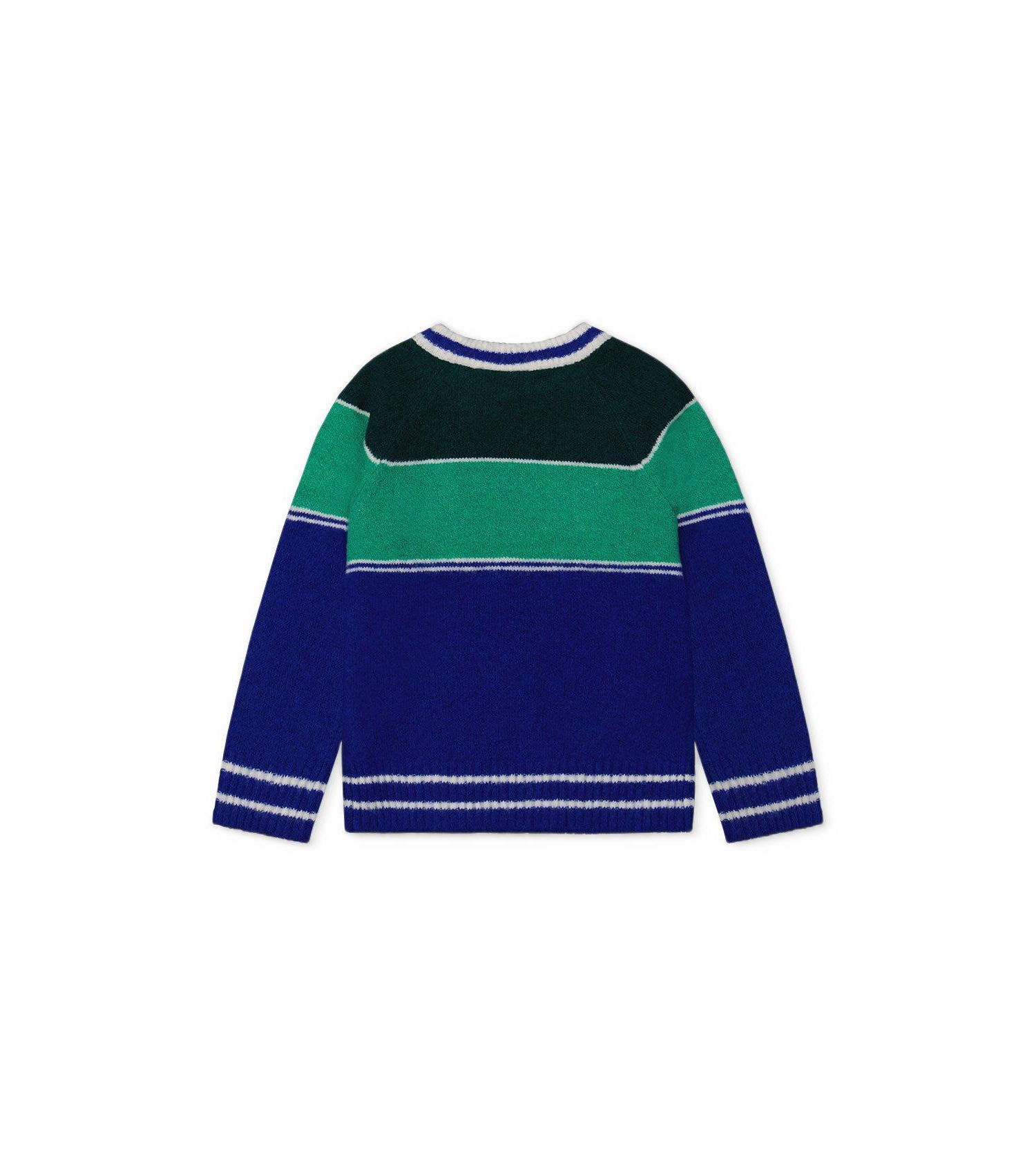 Little and Big Boy Sweater with Ski Jacquard (6-12)