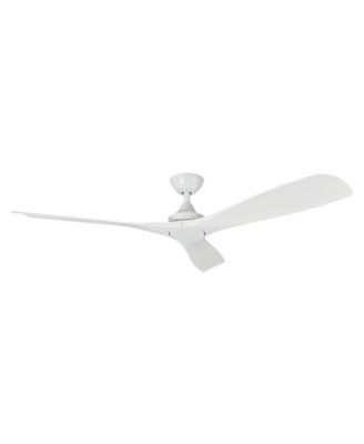 52 Matte ABS Indoor Outdoor Modern Ceiling Fan with Remote and 6-Speed DC Motor