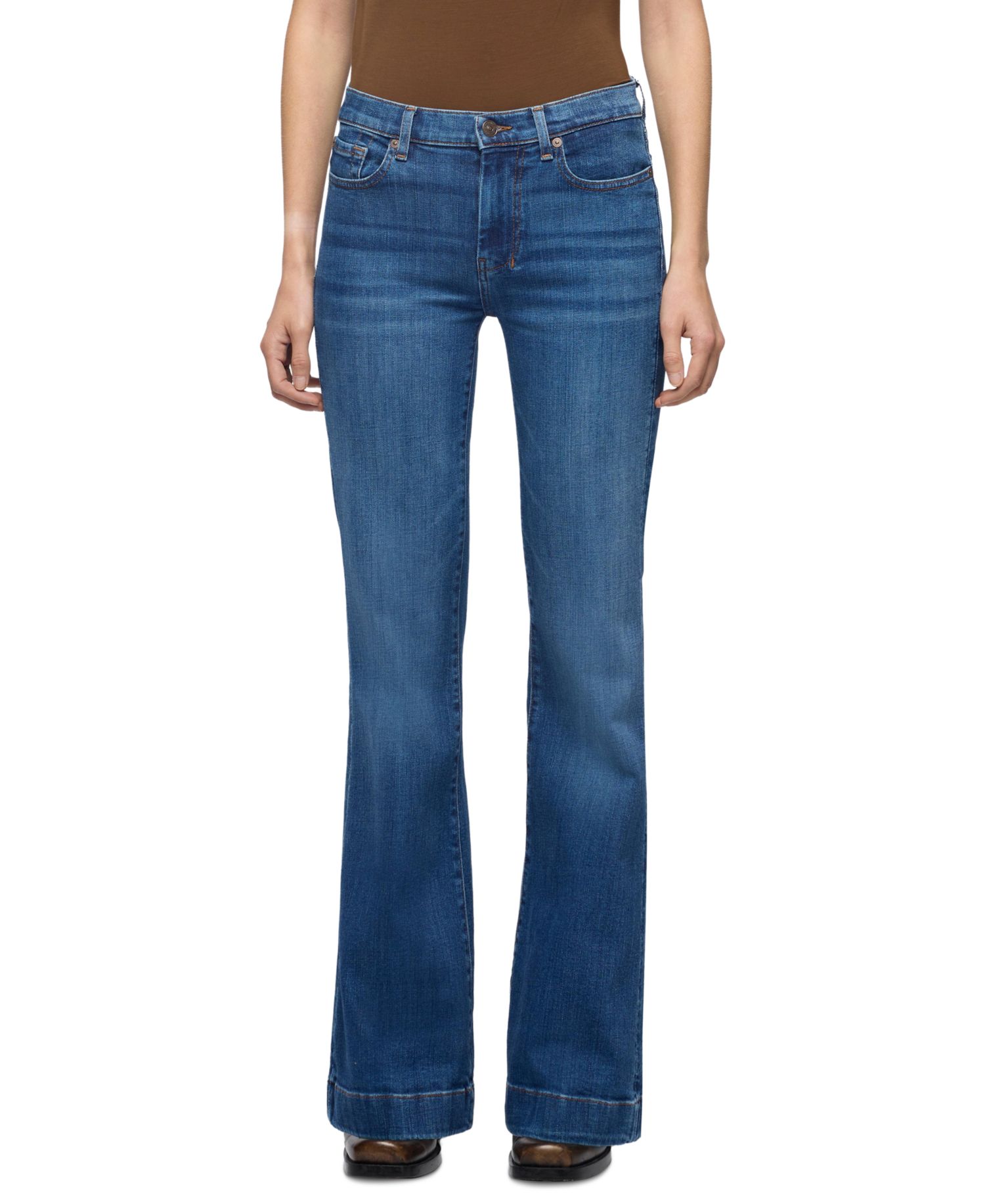 Women's Dojo Tailorless Mid-Rise Flare Jeans