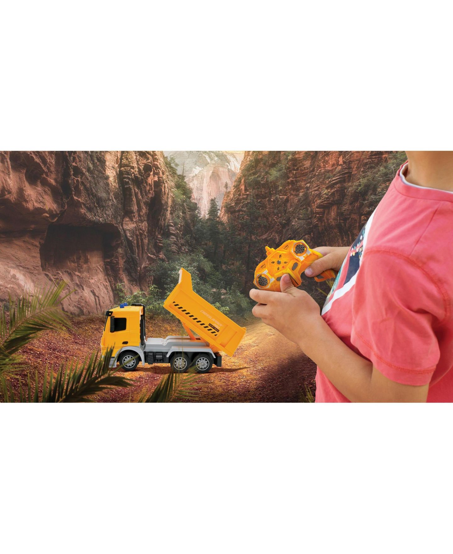 Детская игрушка Lexibook Crosslander Pro Light-Effects Remote-Controlled Dump Truck — фото 9