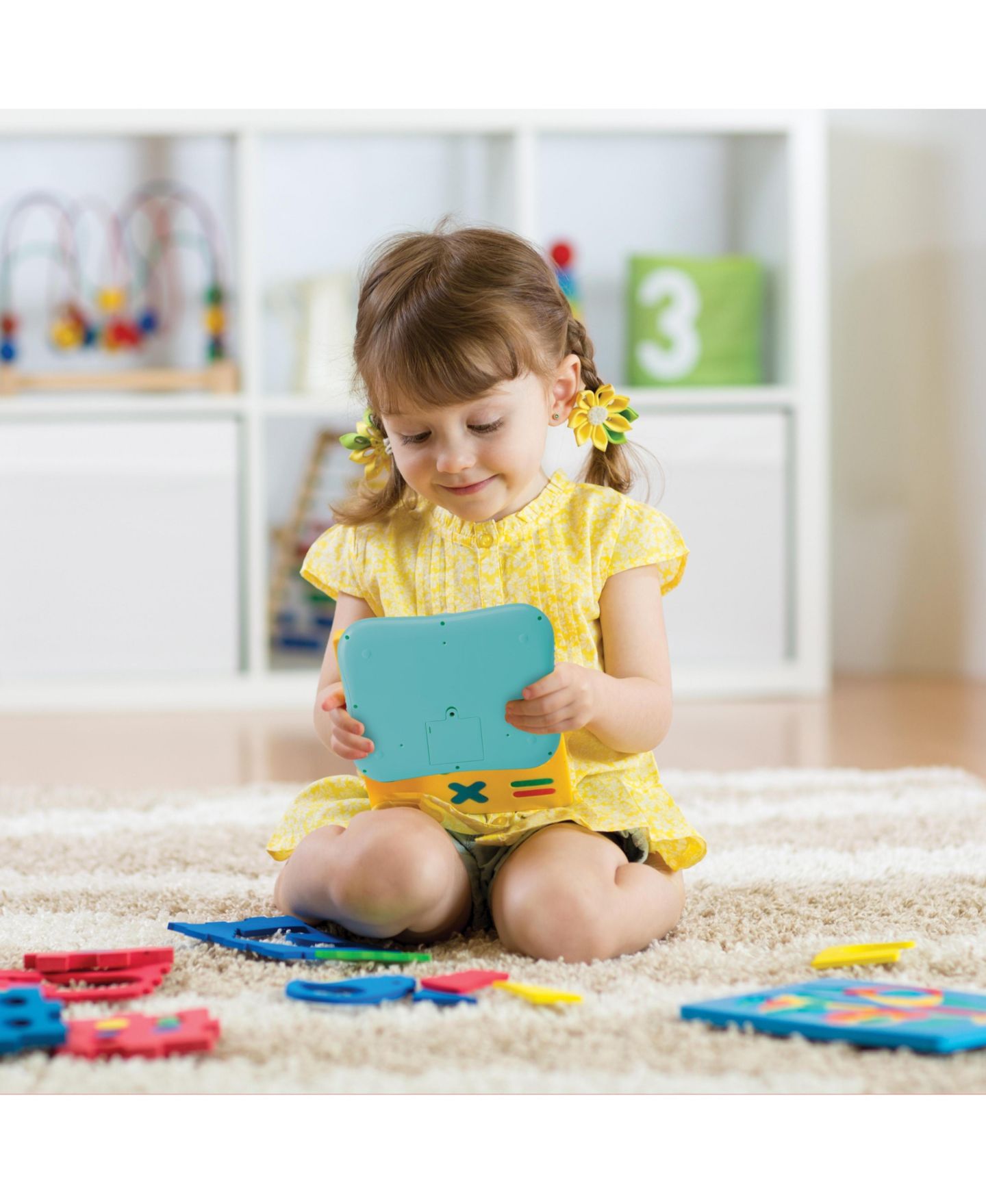 Детская игрушка Lexibook Bilingual Tablet English/Spanish Alphabet, Numbers and Animals Educational Tablet, от 3 лет, цвет: Синий — фото 9