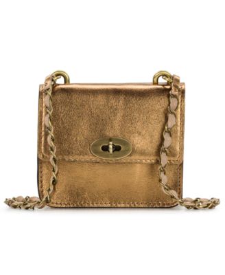 Windsor Leather Mini Chain Crossbody Bag