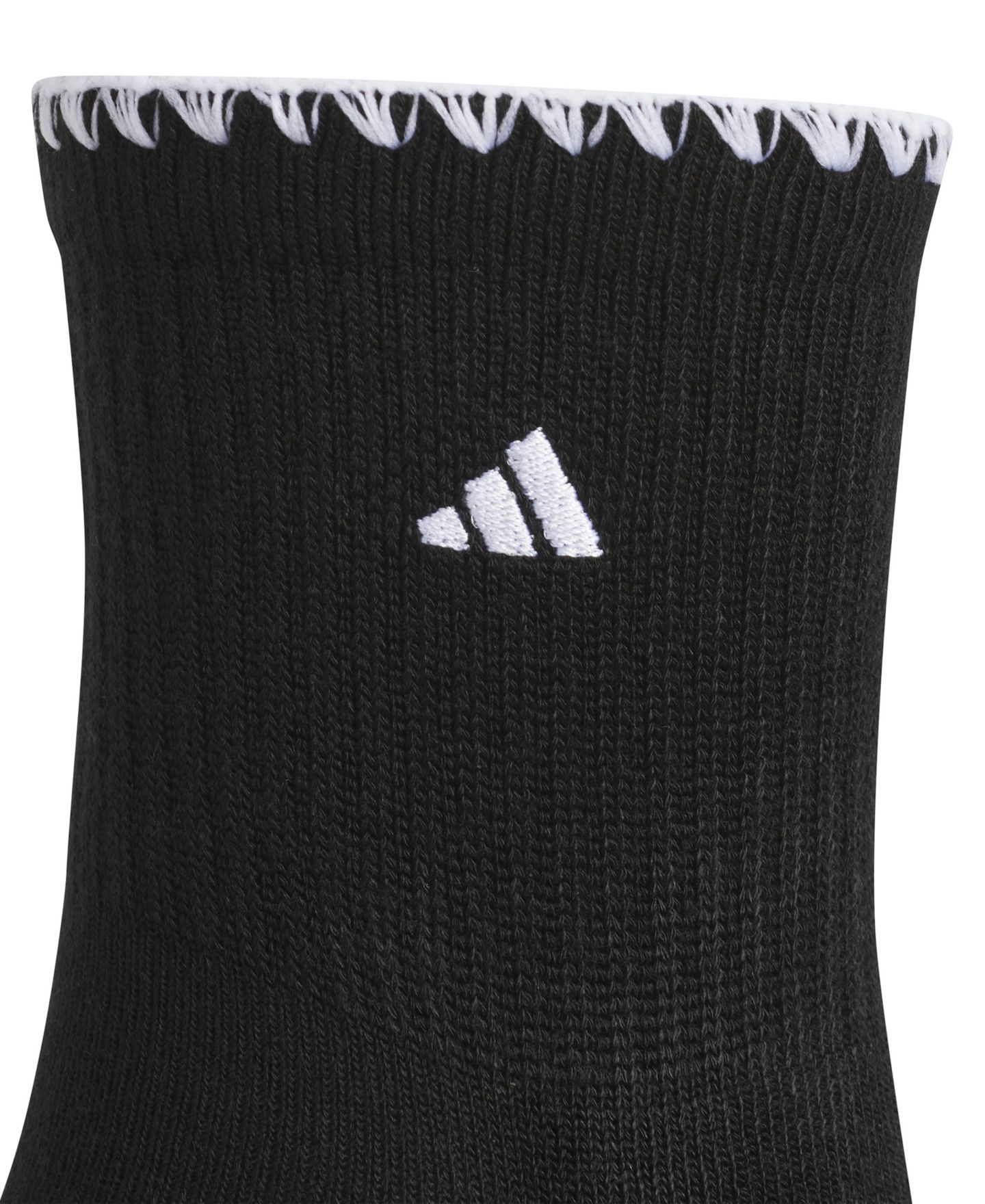 Женские высокие носки adidas Sport Luxe с амортизацией, 3 пары, цвет: Чёрный — фото 4