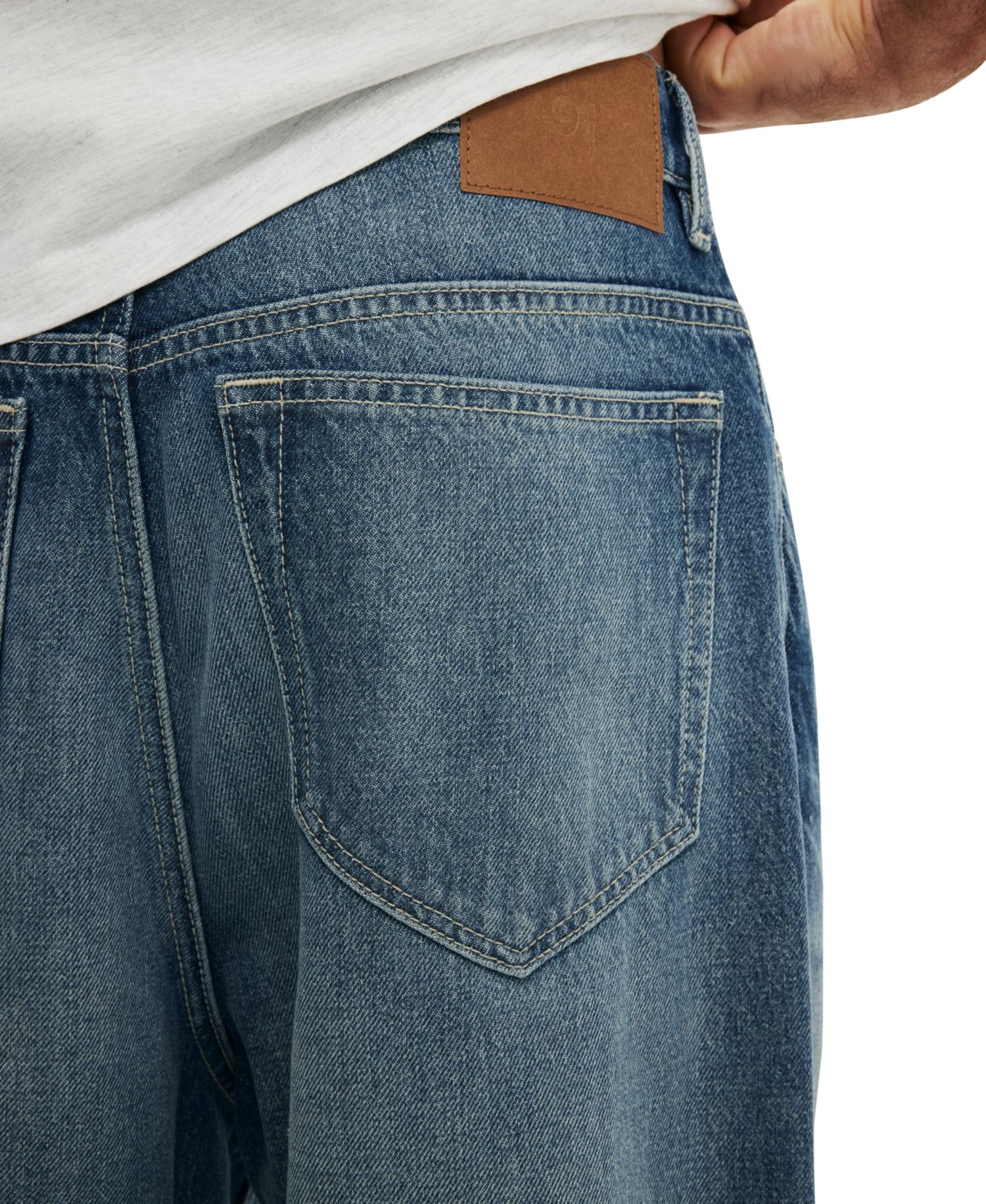 Men's Super Baggy Jean Wide-Leg Jeans