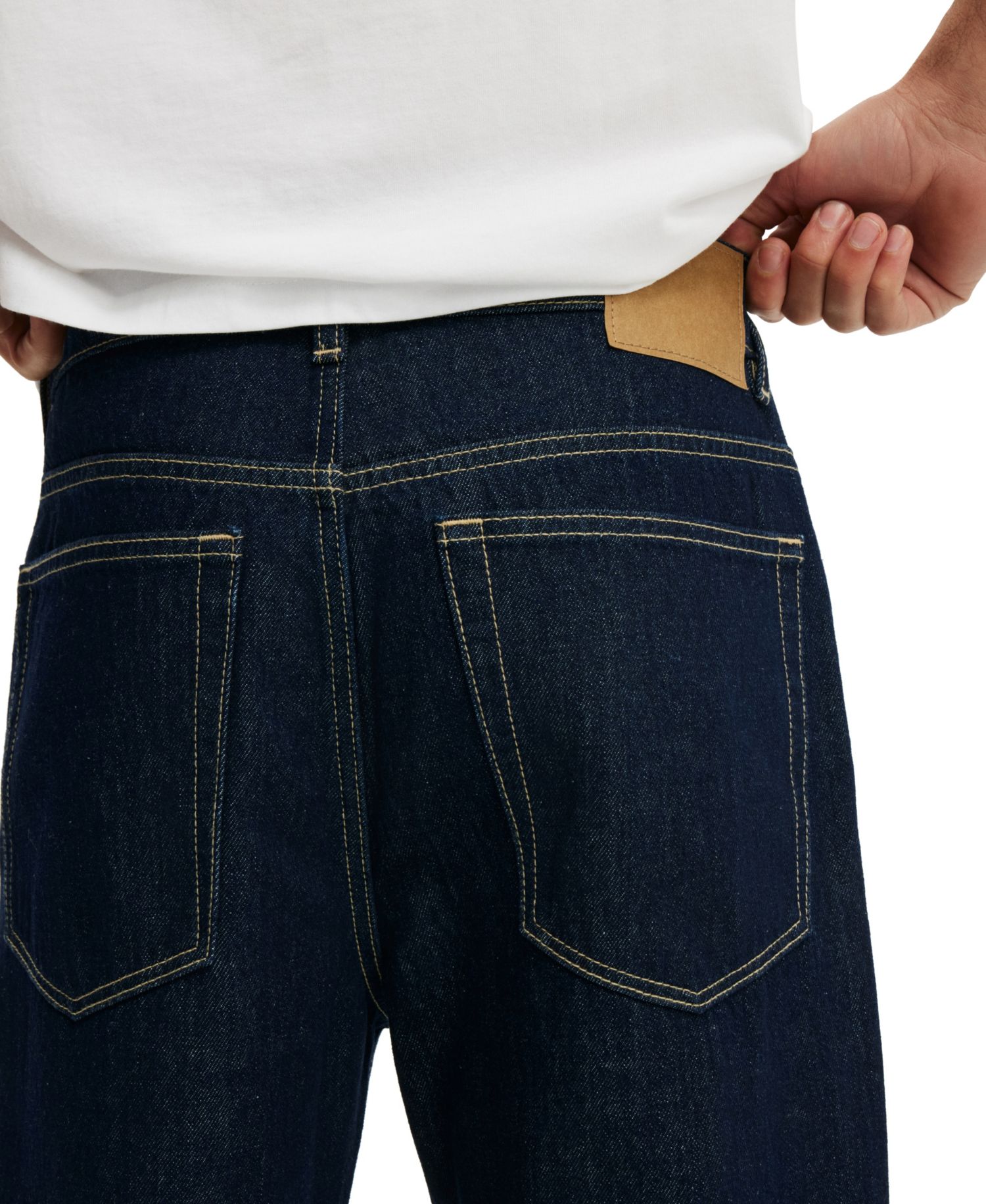 Men's Baggy Bootcut Jeans