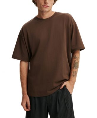 Men's Box Fit Crewneck Heavyweight-Cotton T-Shirt