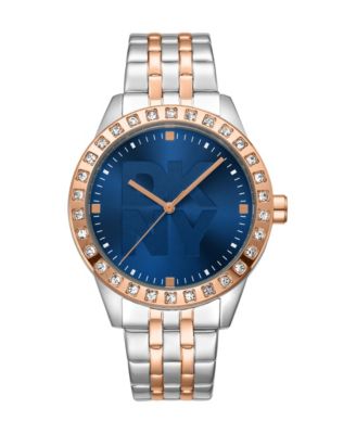 Women's Quartz Essential Logo Two-Tone Stainless Steel Bracelet Watch, 38 mm