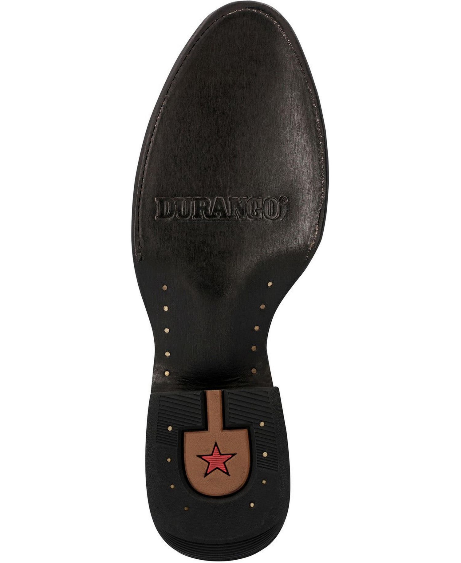 Men's Santa Fe Pull-On Round-Toe Western Boots
