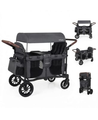 4-Seater Foldable Convertible Wagon Stroller