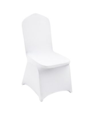 200-Pack Stretch Spandex Banquet Chair Covers Universal Fitted Washable Event Slipcovers