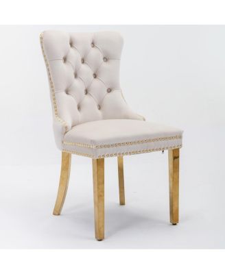 Tufted Velvet Dining Chair