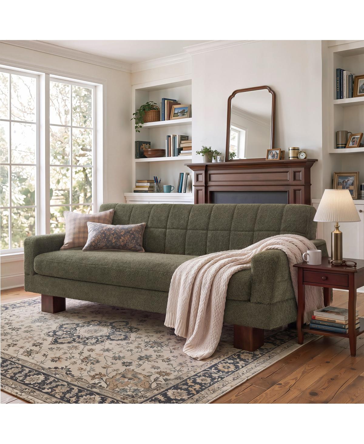 Streamdale Furniture Modern Boucle 2-Seater Loveseat Sofa