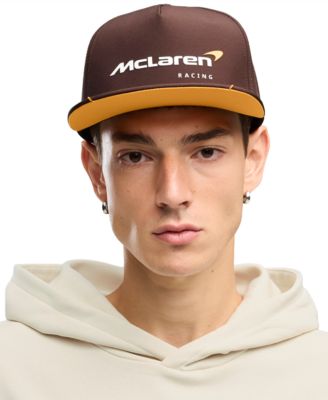 Men's McLaren Racing Flat-Brim Five-Panel Snapback Baseball Cap