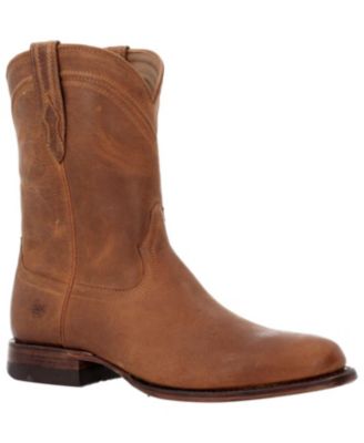 Men's Santa Fe Full-Grain Leather Mid-Calf Round Toe Boots