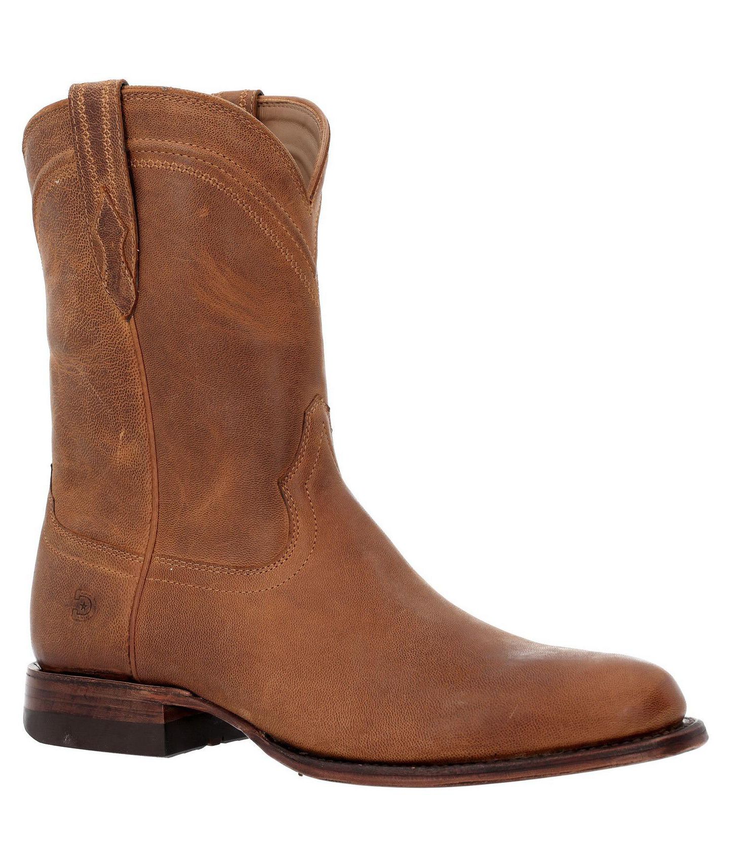 Мужские ботинки Durango Santa Fe Full-Grain Leather Mid-Calf Round Toe, цвет: Виски рыжевато-коричневый — фото 1