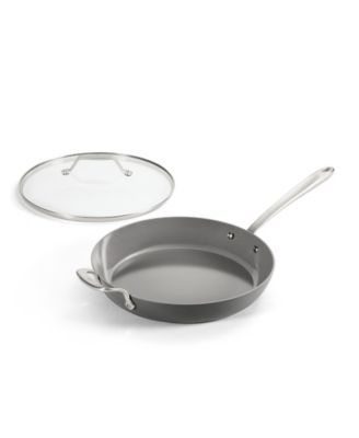Ceramic Nonstick 12" Fry Pan With Lid