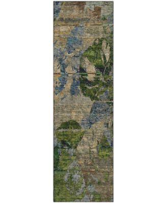 Trevi Washable TV15 2'3"x7'6" Runner Area Rug