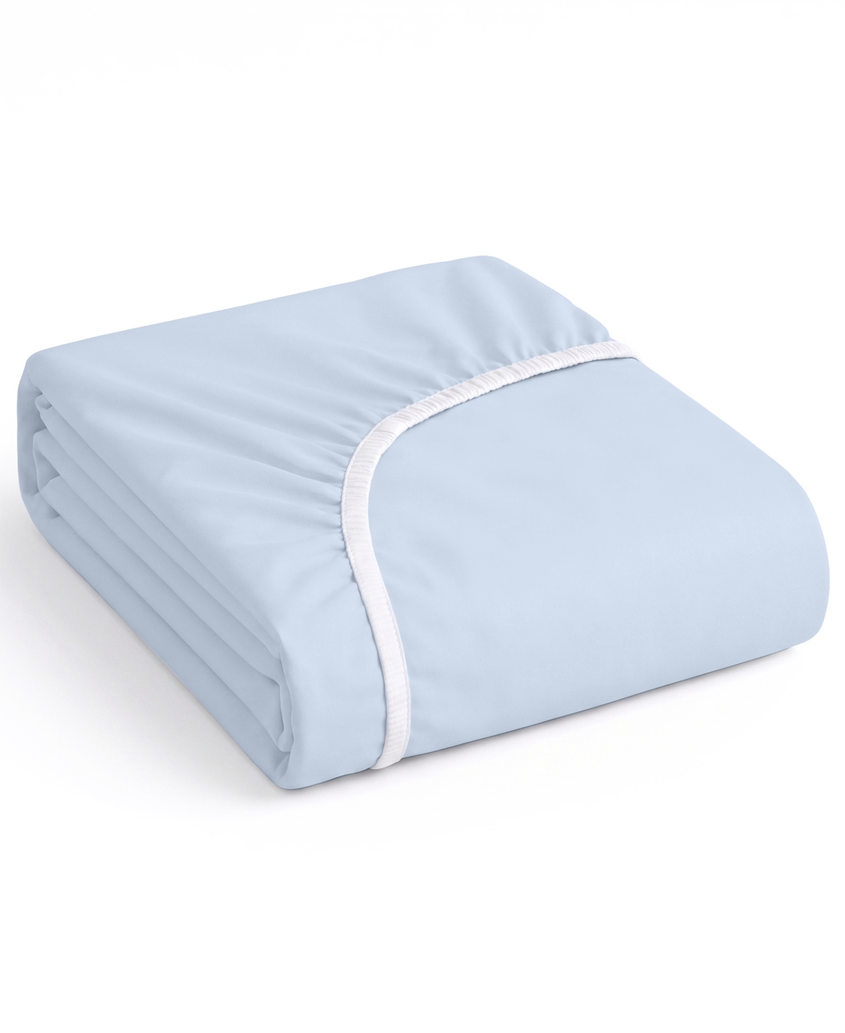 Nestl Super Soft Extra Deep Pocket Microfiber Fitted Sheet, Queen - Ice Blue