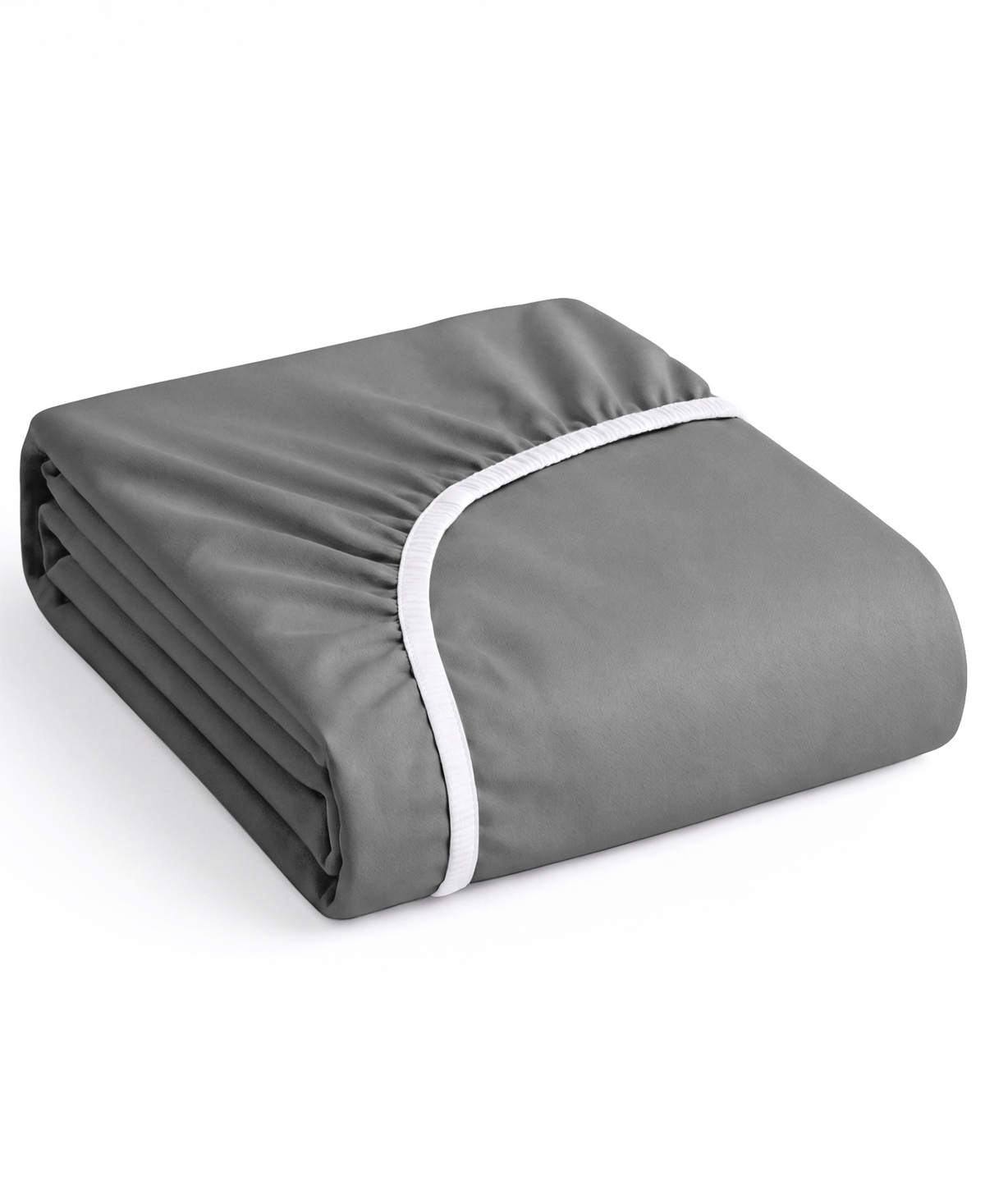 Nestl Super Soft Extra Deep Pocket Microfiber Fitted Sheet, Twin - Charcoal